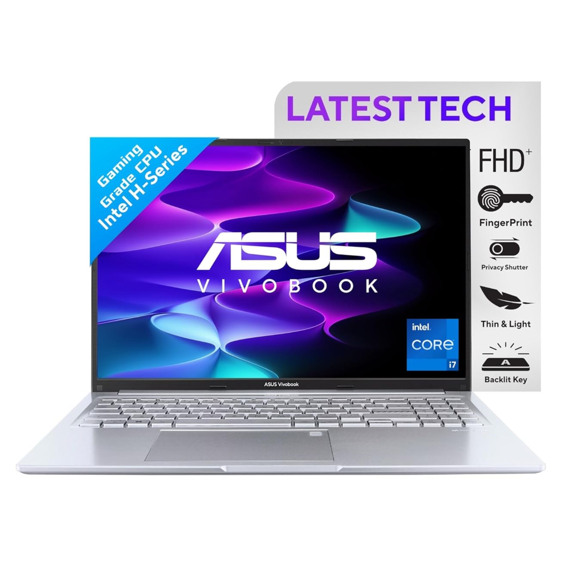 ASUS Vivobook 16, Intel Core i7-12700H, 16GB DDR4,...